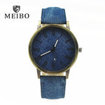 MEIBO Relojes Quartz Men Watches Casual Wooden Color Leather Strap Watch Wood Male Wristwatch Relogio Masculino watches women