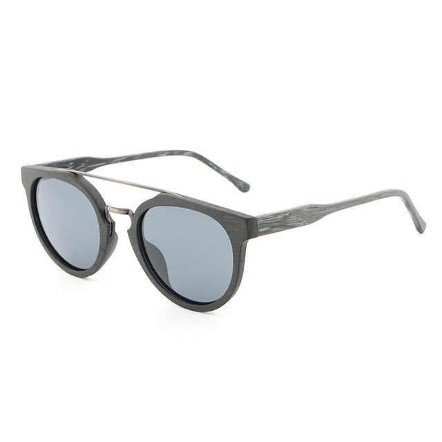 Vintage Acetate Wood Sunglasses For Men/Women High Quality Polarized Lens UV400 Classic Sun glasses